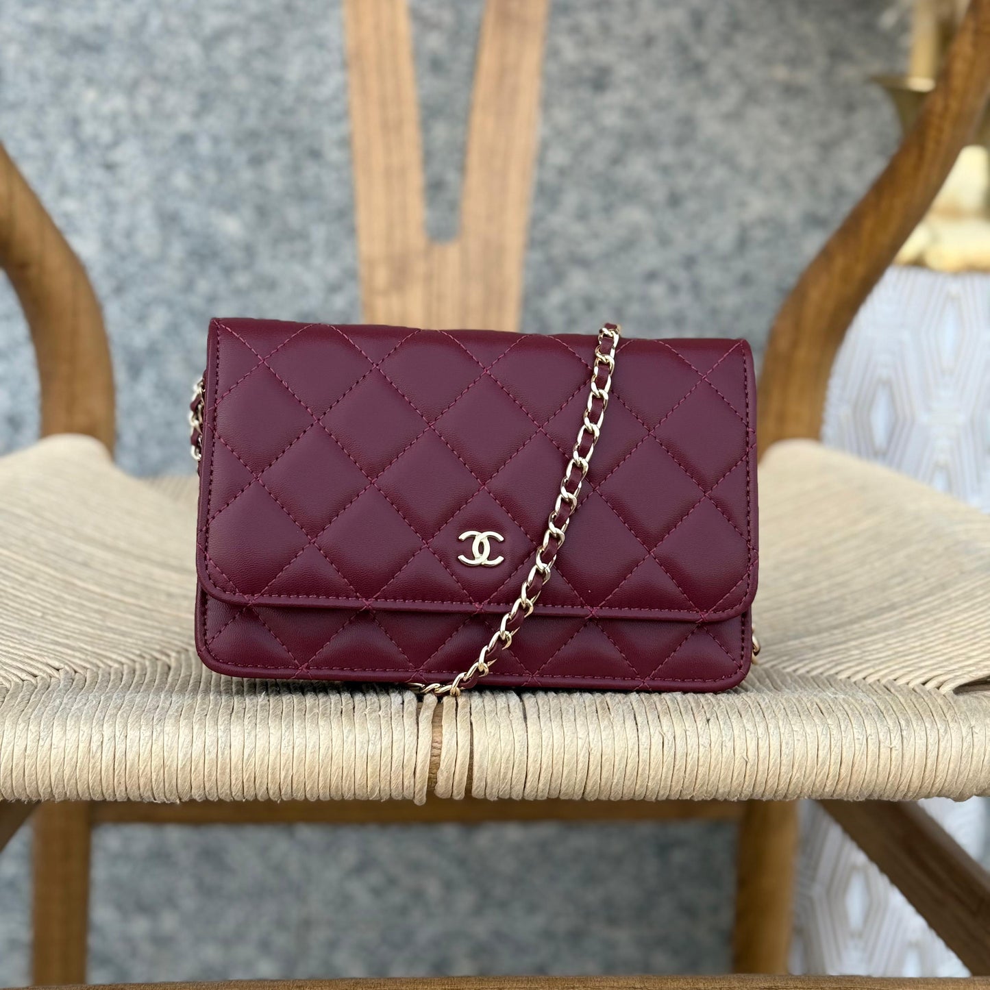 Chanel Classic Wallet On Chain