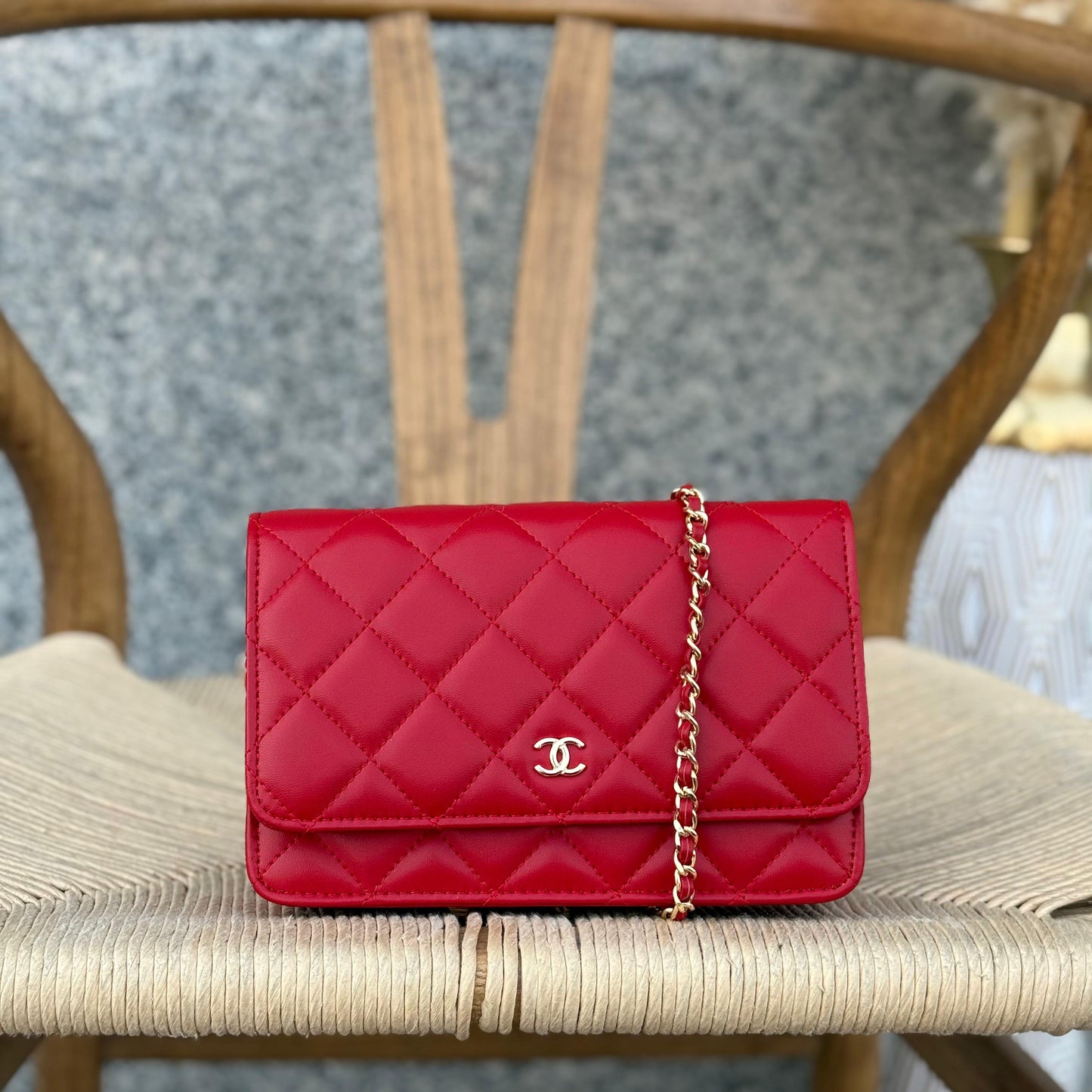 Chanel Classic Wallet On Chain