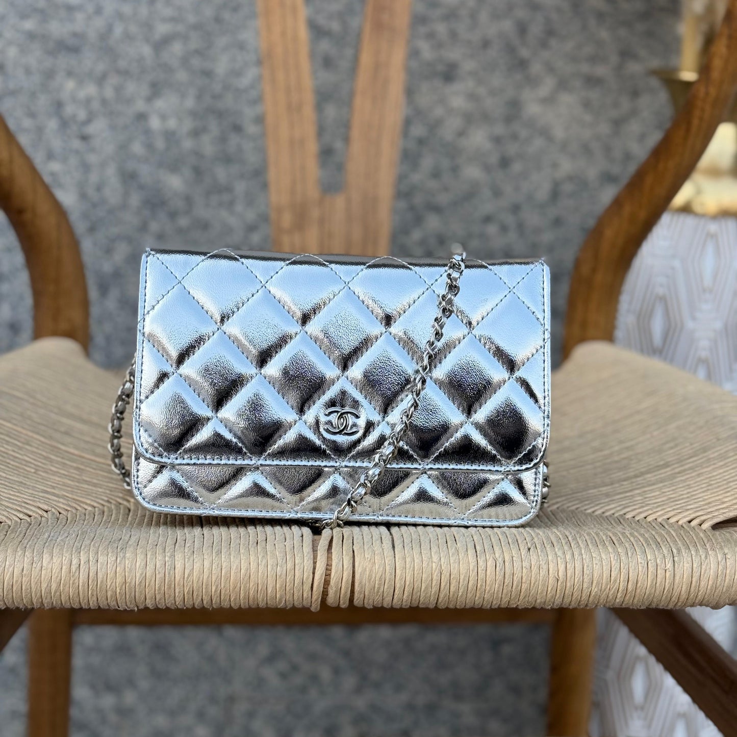 Chanel Classic Wallet On Chain