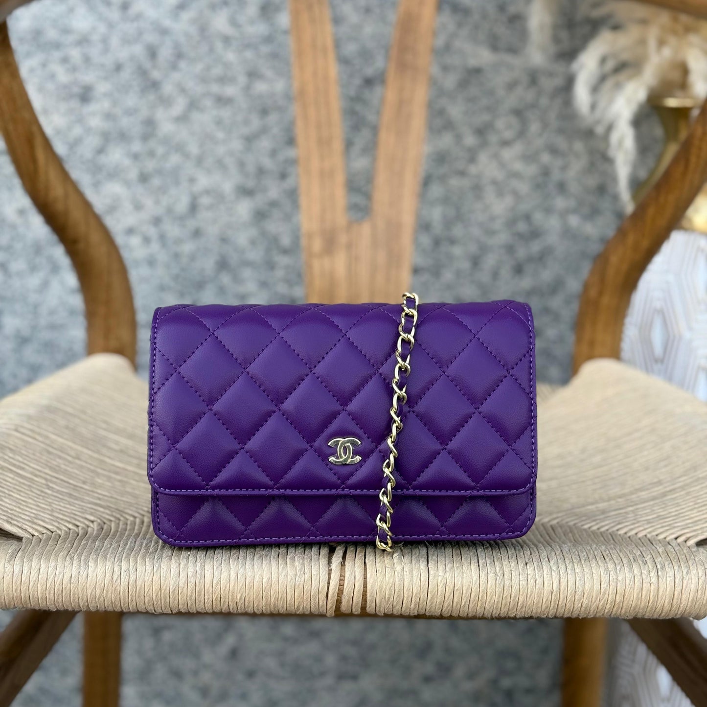 Chanel Classic Wallet On Chain