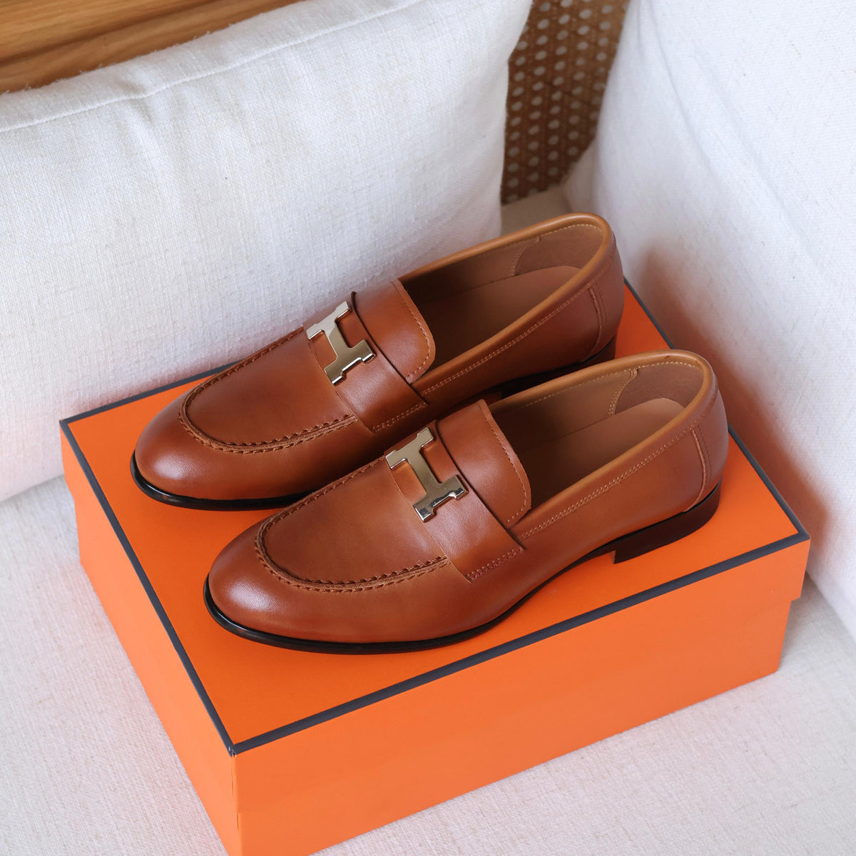 Hermes Paris Loafers Men