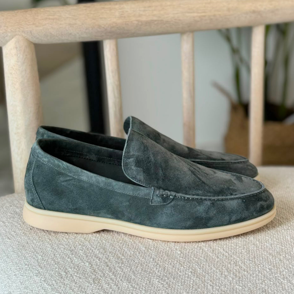 Loro Piana Summer Walk Loafer Suede Men