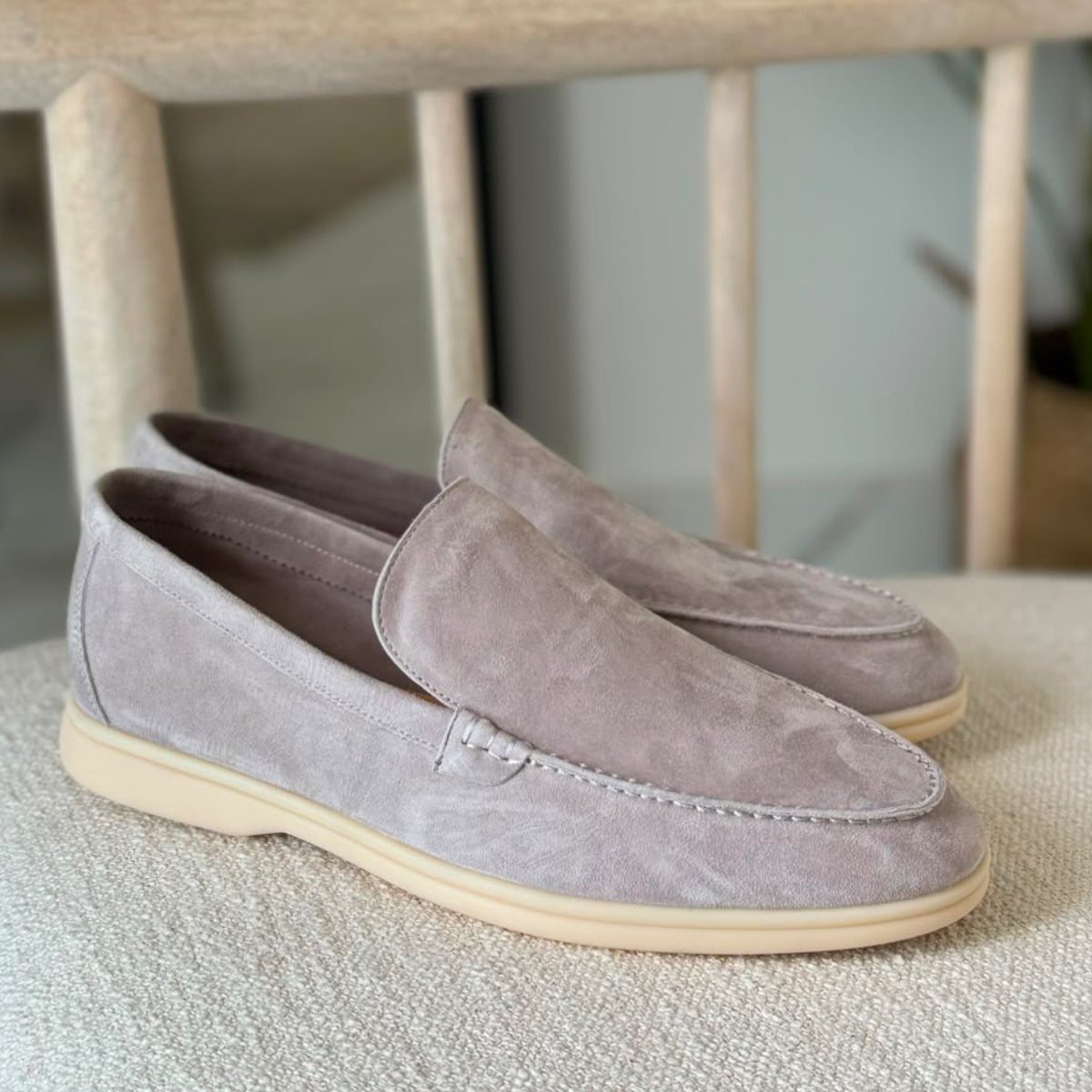Loro Piana Summer Walk Loafer Suede Men