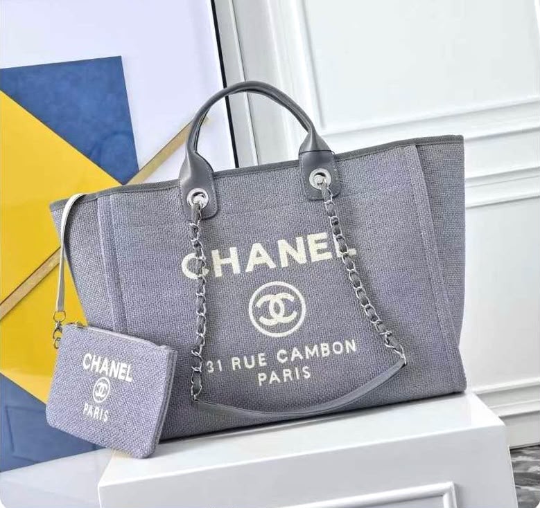 Chanel Tote Canvas Bag