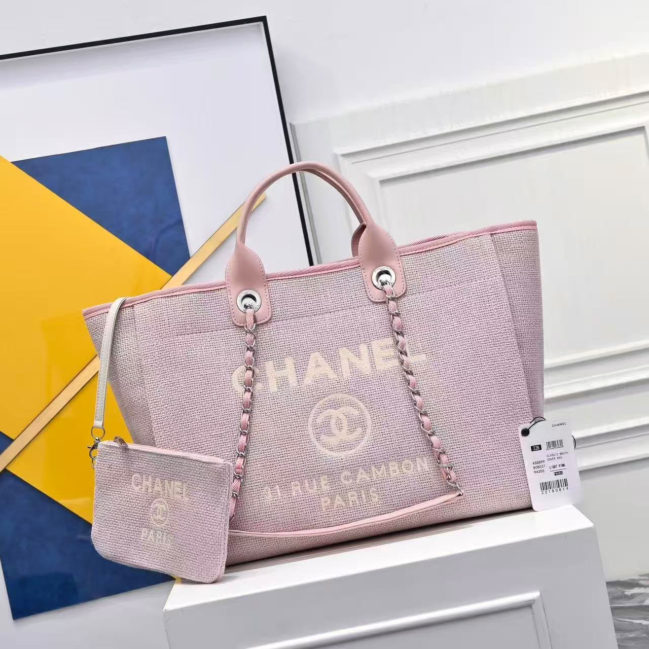 Chanel Tote Canvas Bag