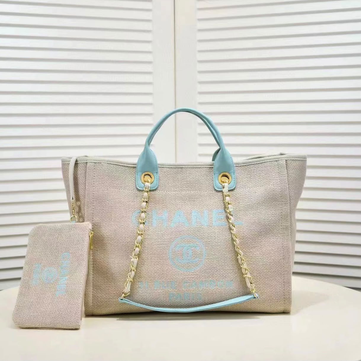 Chanel Tote Canvas Bag