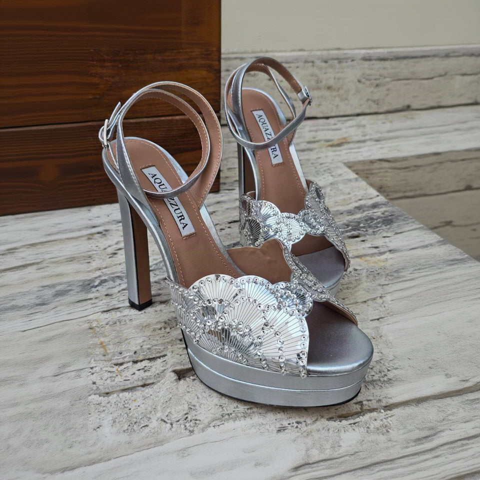Aquazzura Ce Soir Sandal Plateau 130 Shoes