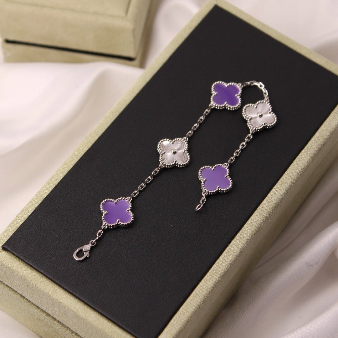 Van Cleef & Arpels Vintage Alhambra 5 motifs bracelet