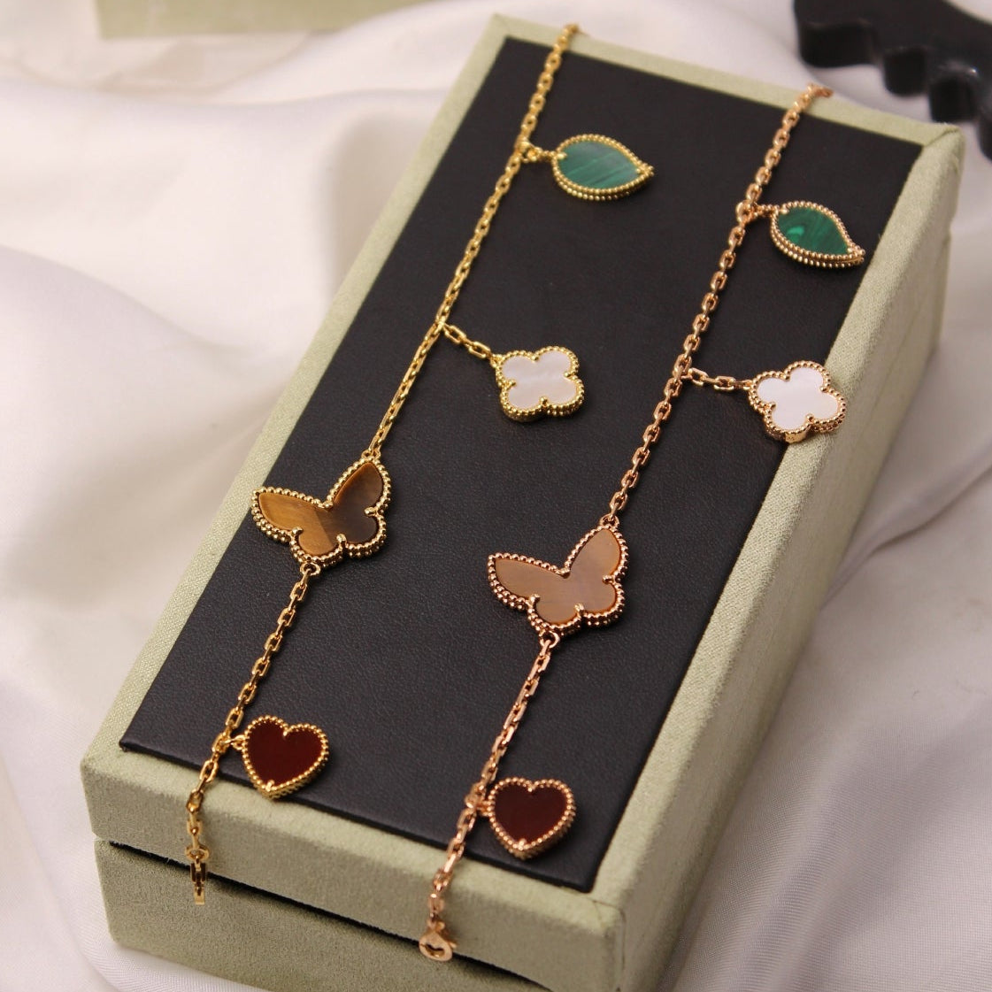 Van Cleef & Arpels Lucky Alhambra 4-Motifs Bracelet