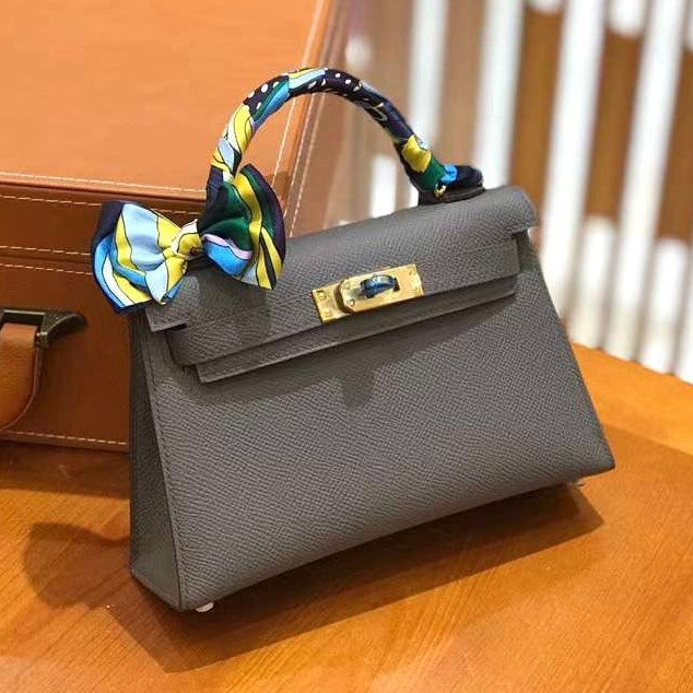 Hermes BN Kelly Togo Caviar 21CM Bag