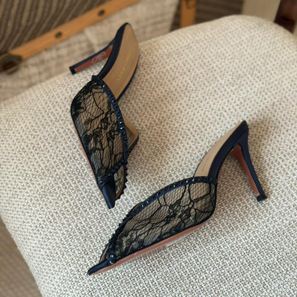 Amina Muaddi Style #14 Shoes