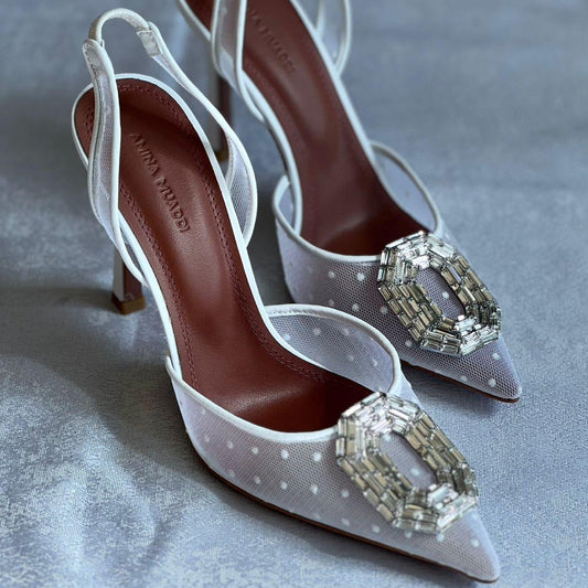 Amina Muaddi Style #14 Shoes