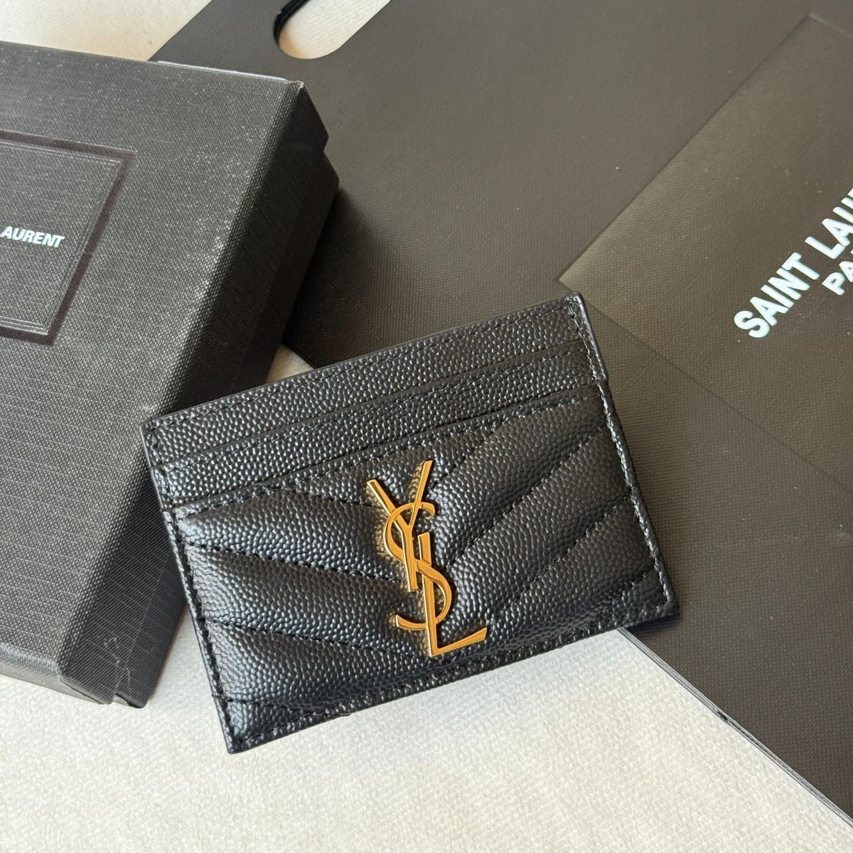 Ysl Card Holder Style #1