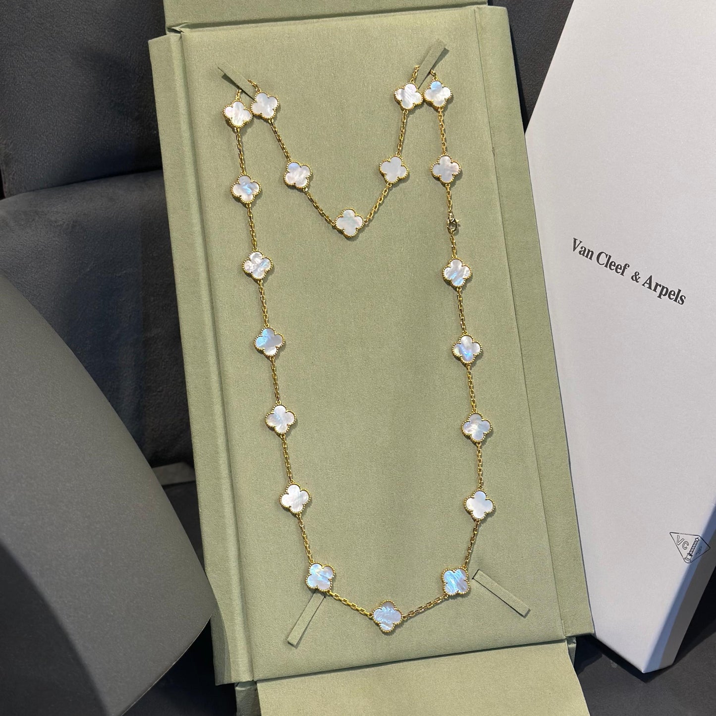 Van Cleef & Arpels Vintage Alhambra Long Necklace