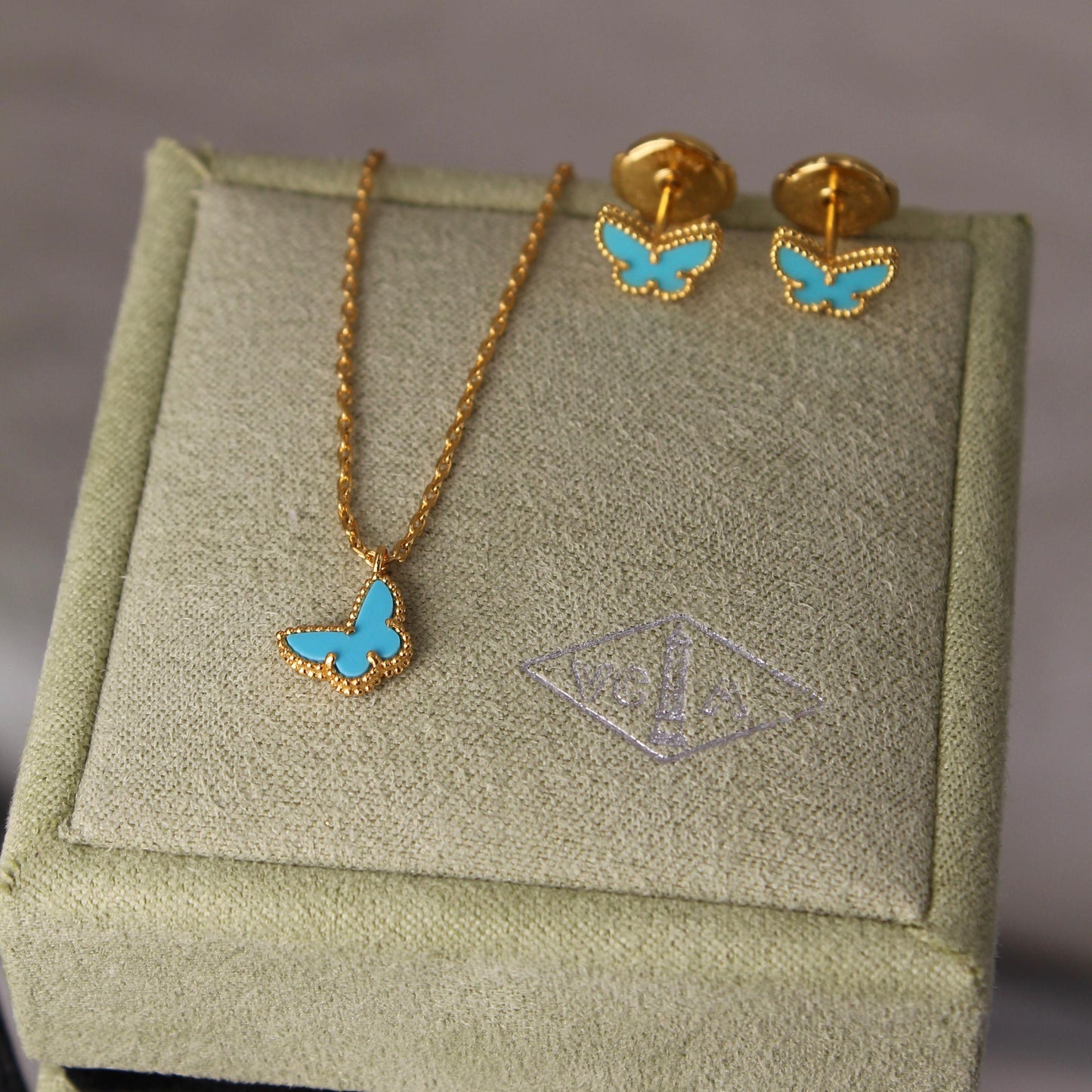 Van Cleef & Arpels Vintage Alhambra Guilloché set