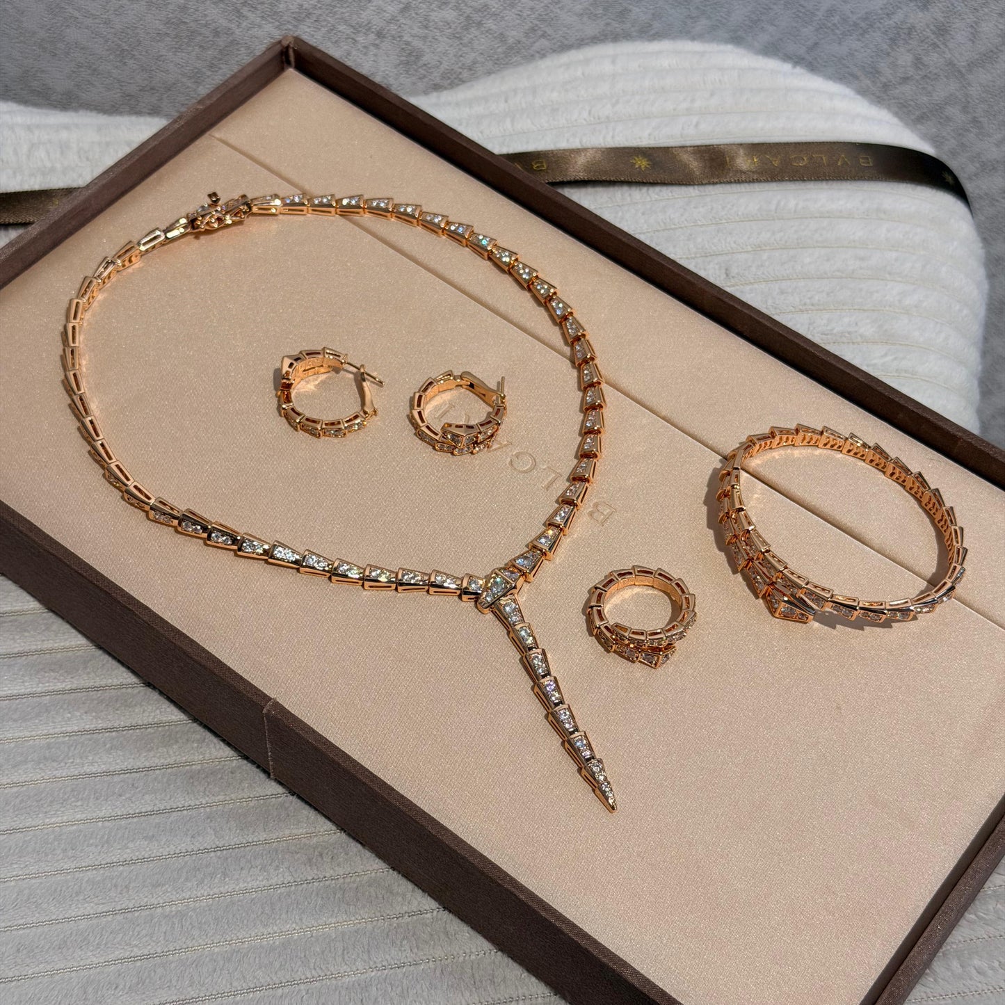BVLGARI Serpenti Viper Jewelry Set