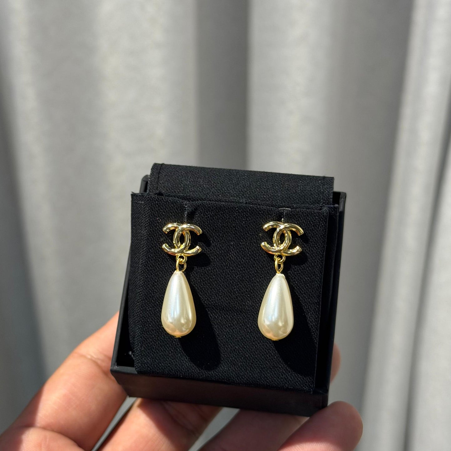 Chanel costume earrings
