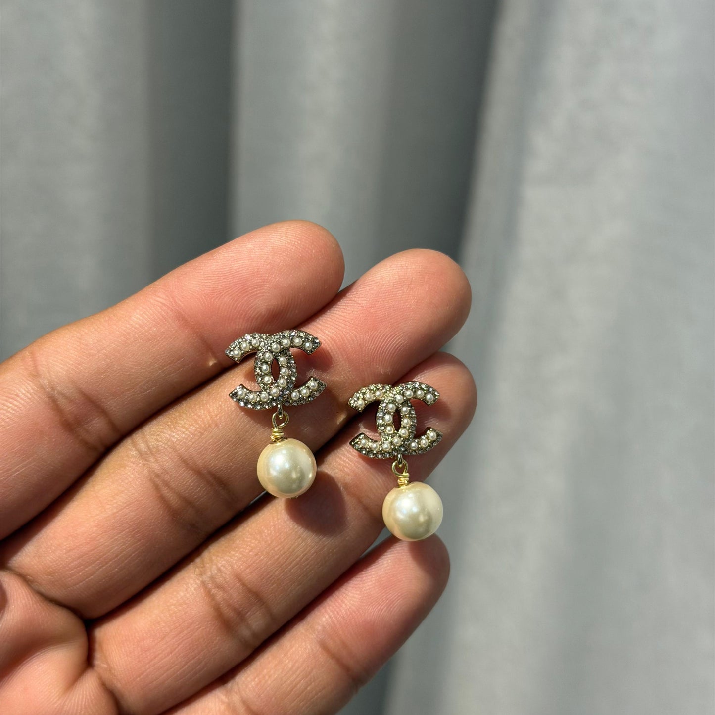 Chanel costume earrings