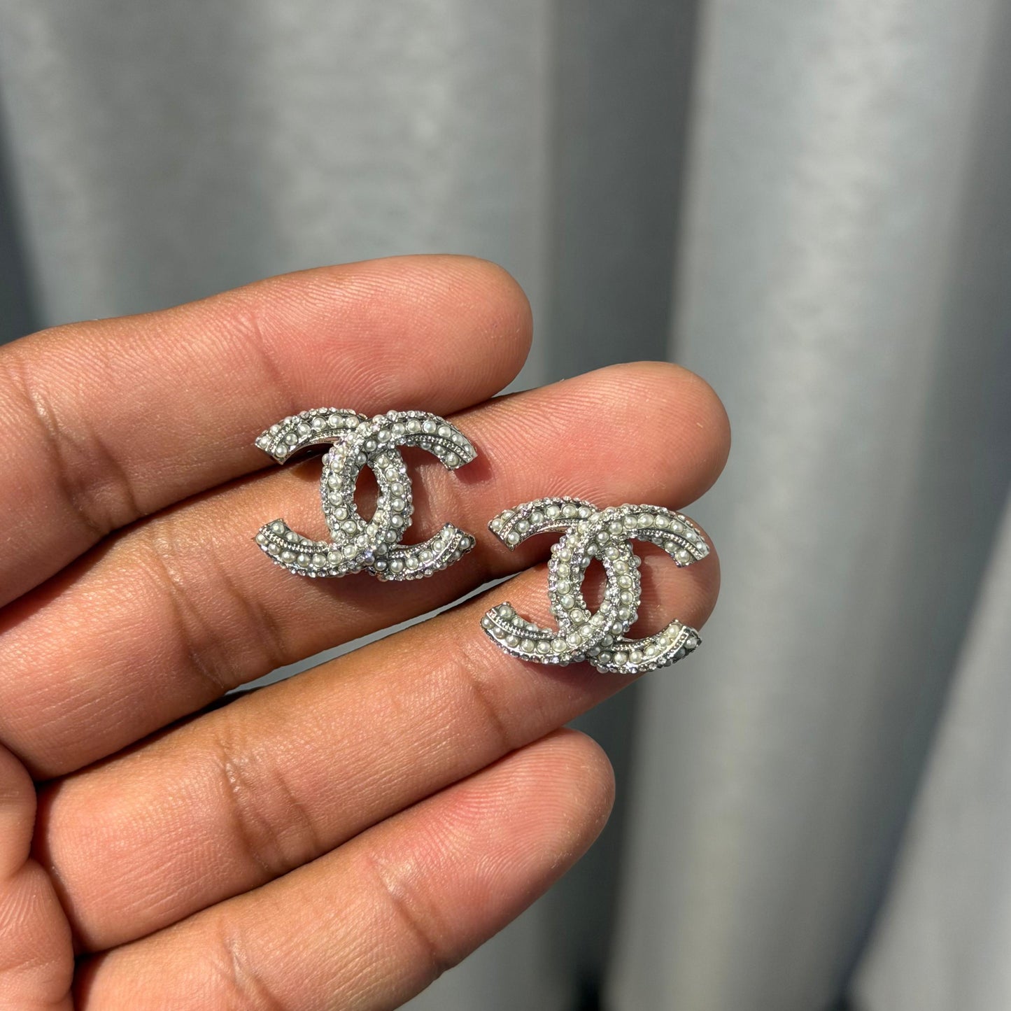 Chanel costume earrings
