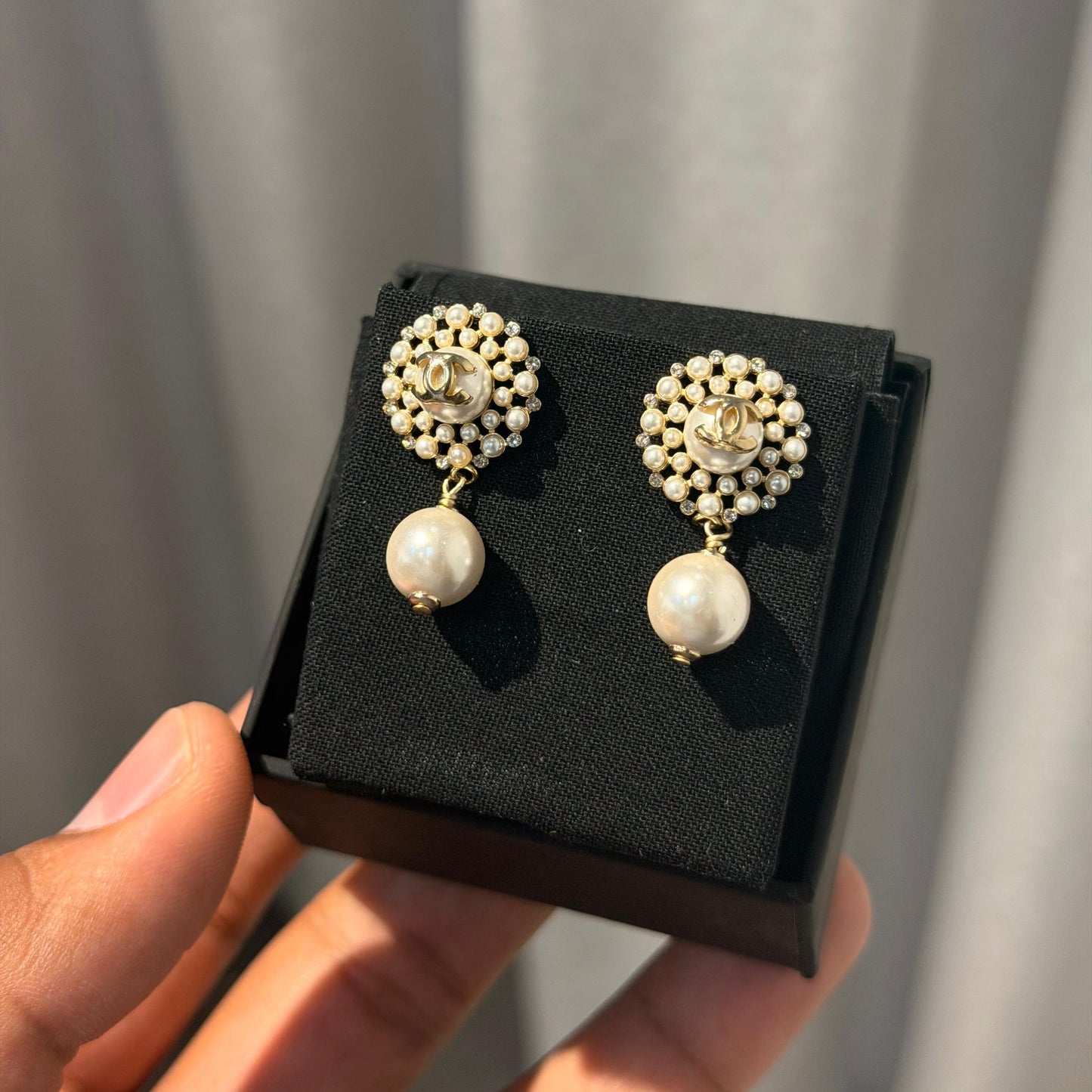 Chanel costume earrings