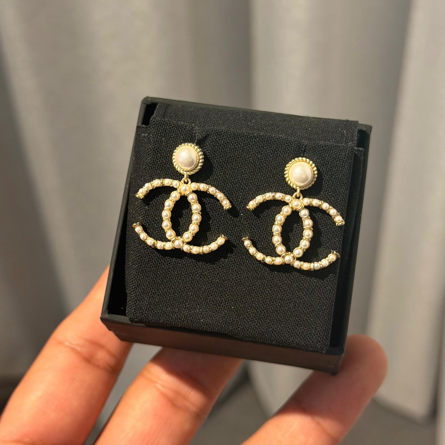Chanel costume earrings