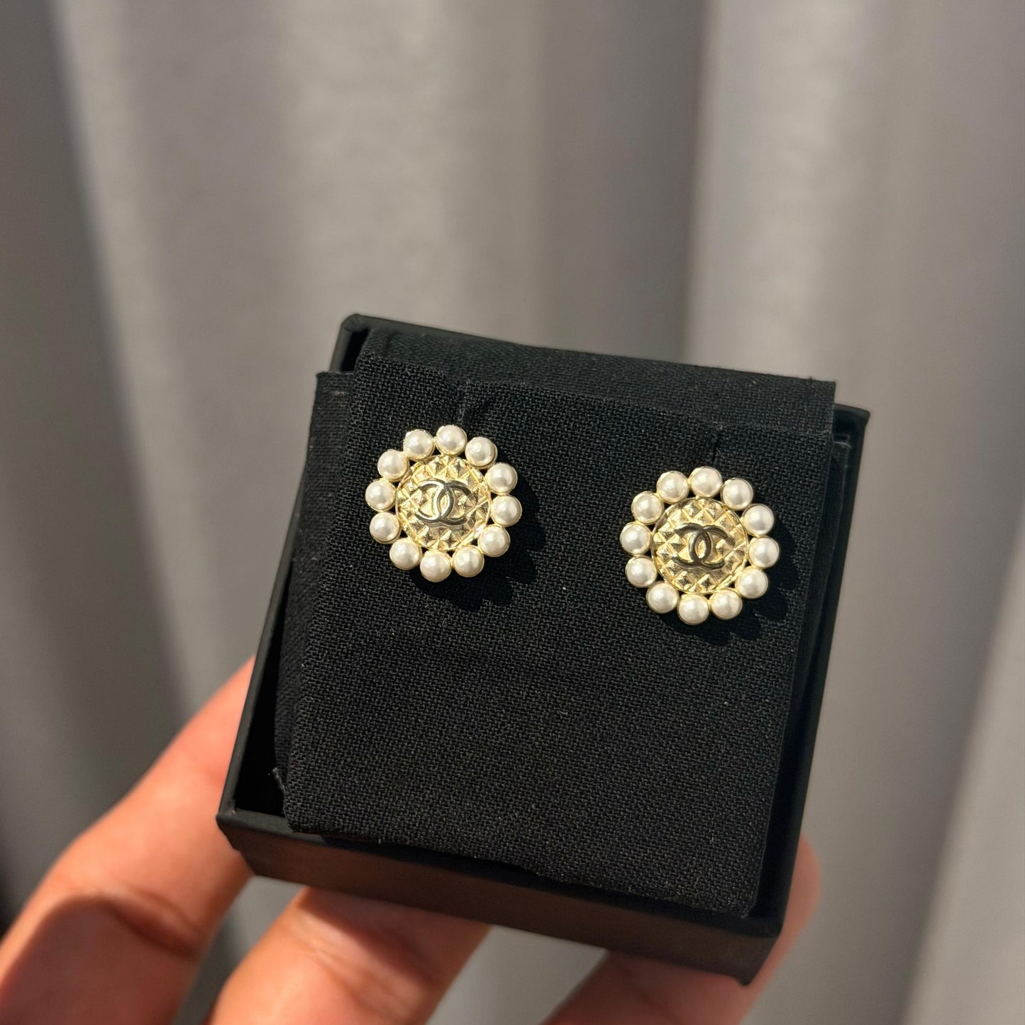 Chanel costume earrings
