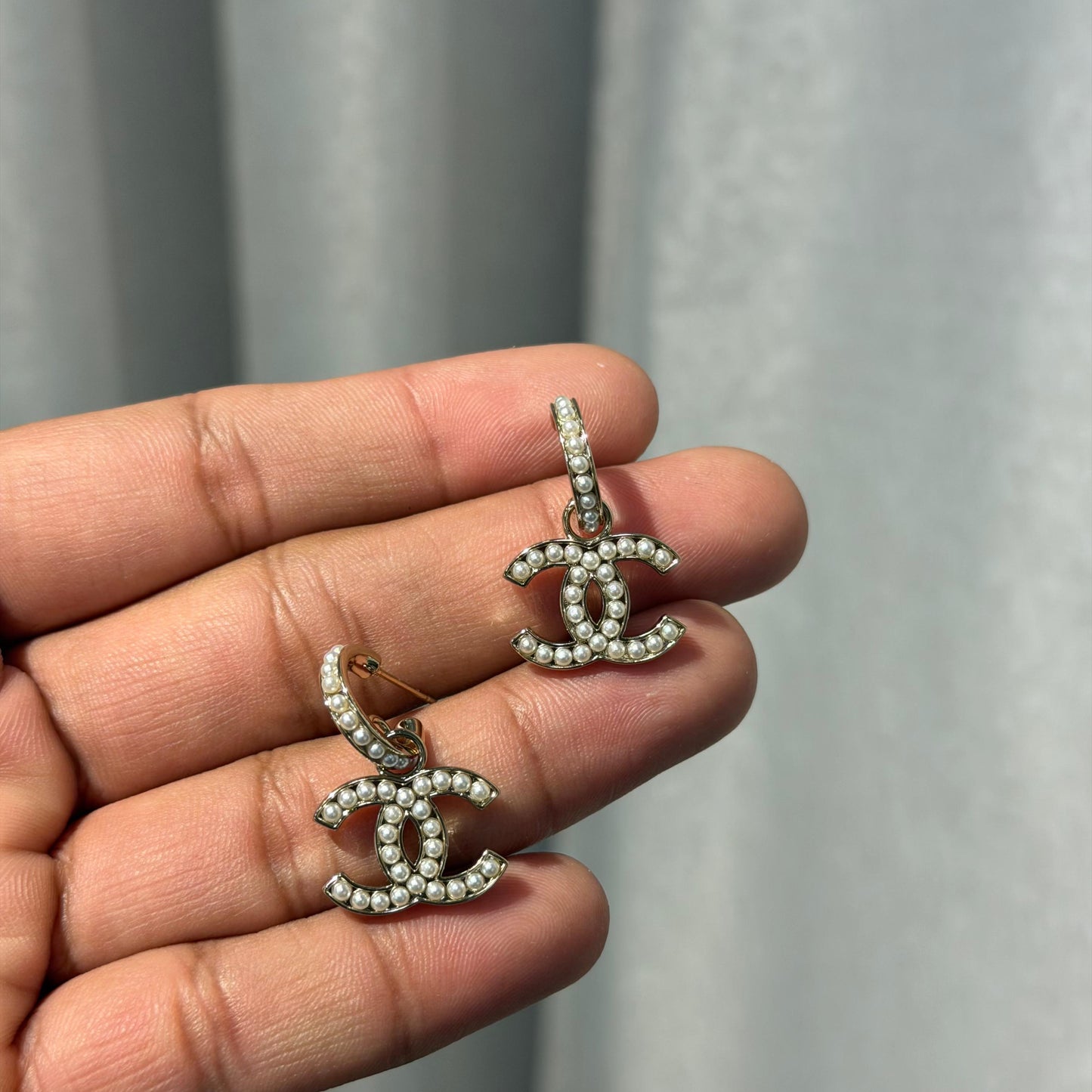 Chanel costume earrings