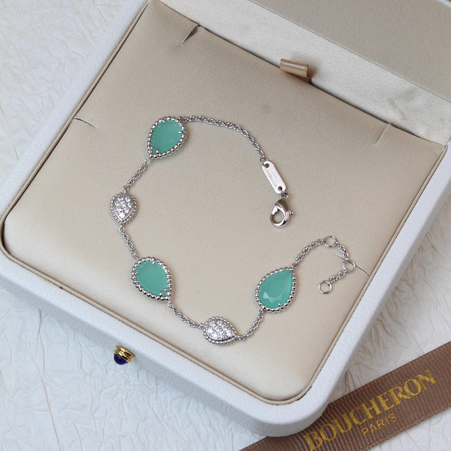 Boucheron Serpent Bohème Aquaprase Jewelry Collection