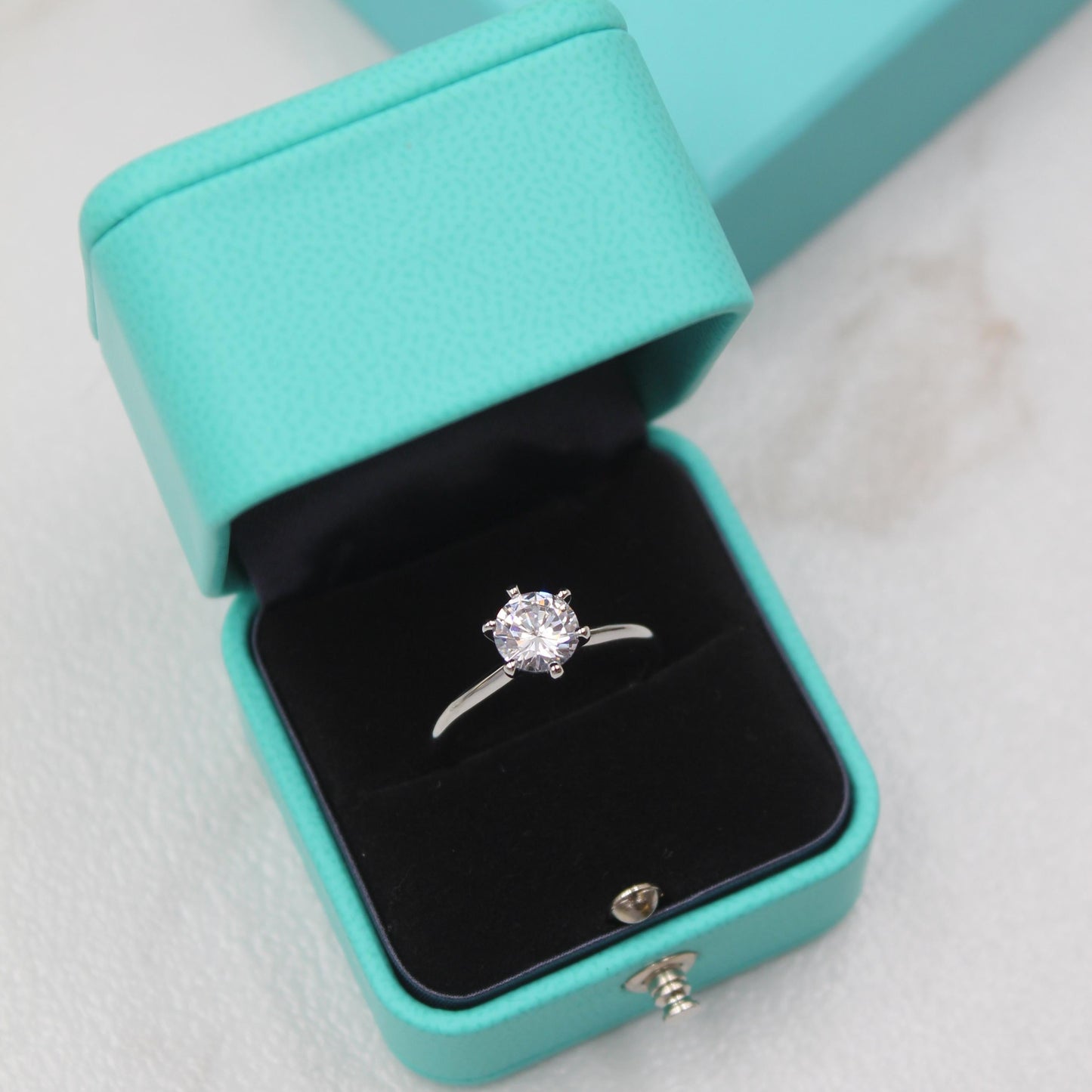 Tiffany Setting Diamond Engagement Ring