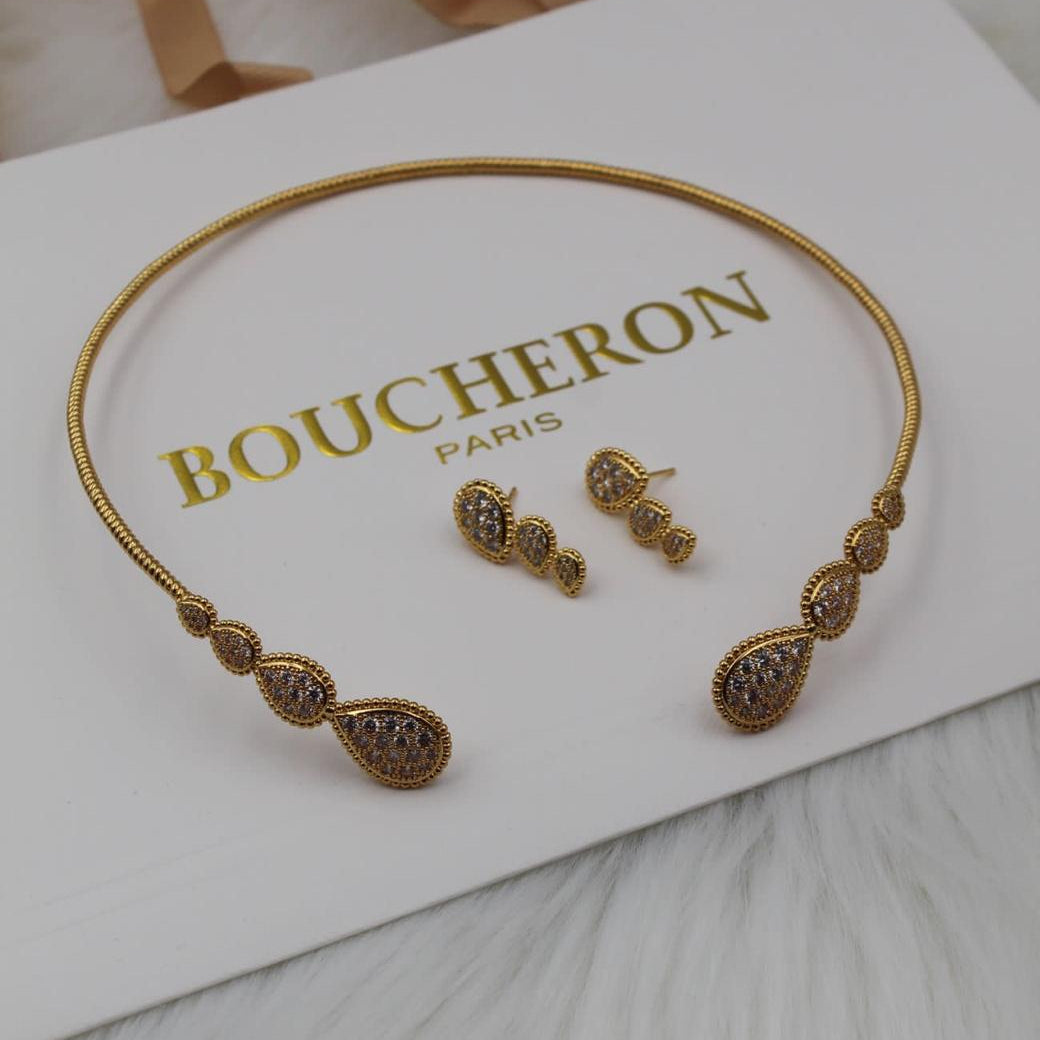 Serpent Bohème Choker and Ear Studs set