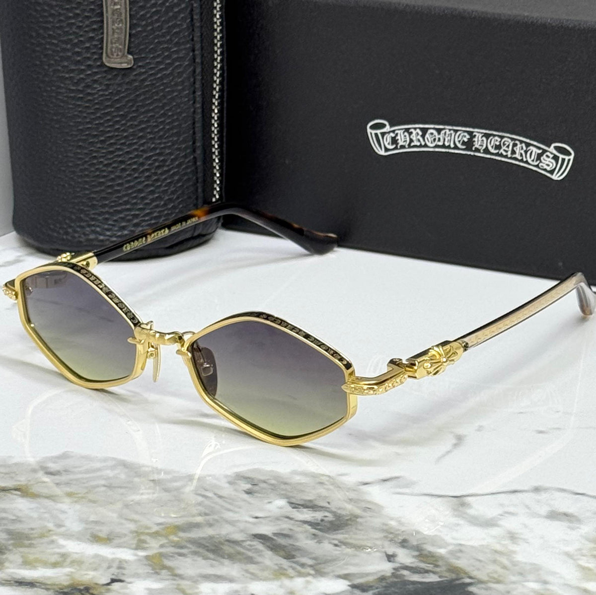 Chrome Hearts Nip Slip Sunglasses