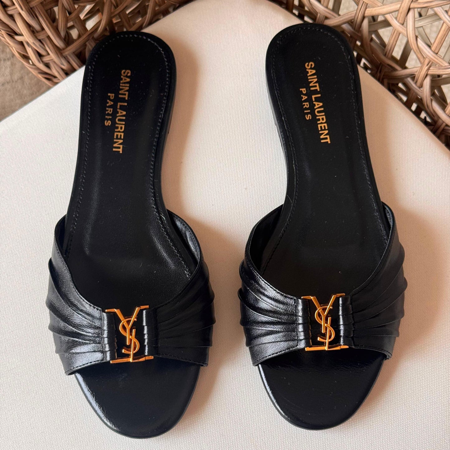 Saint Laurent Babylone Slides