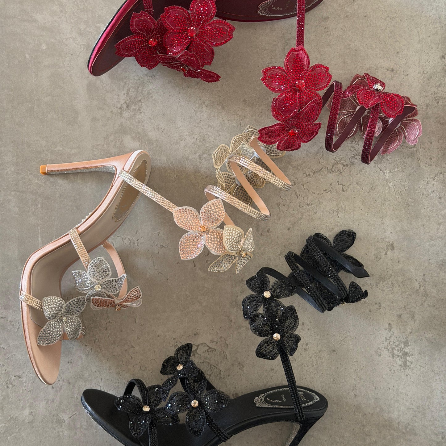 René Caovilla Floriane Sandals