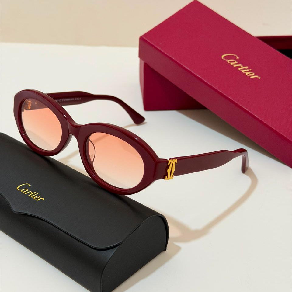 Cartier Première CT0588S Oval Sunglasses