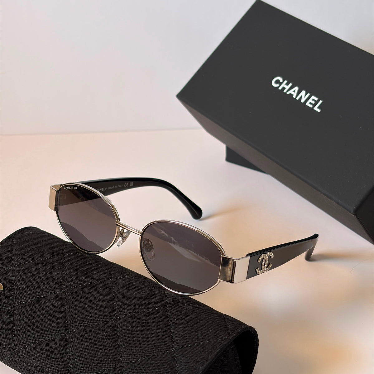 Chanel Oval Sunglasses