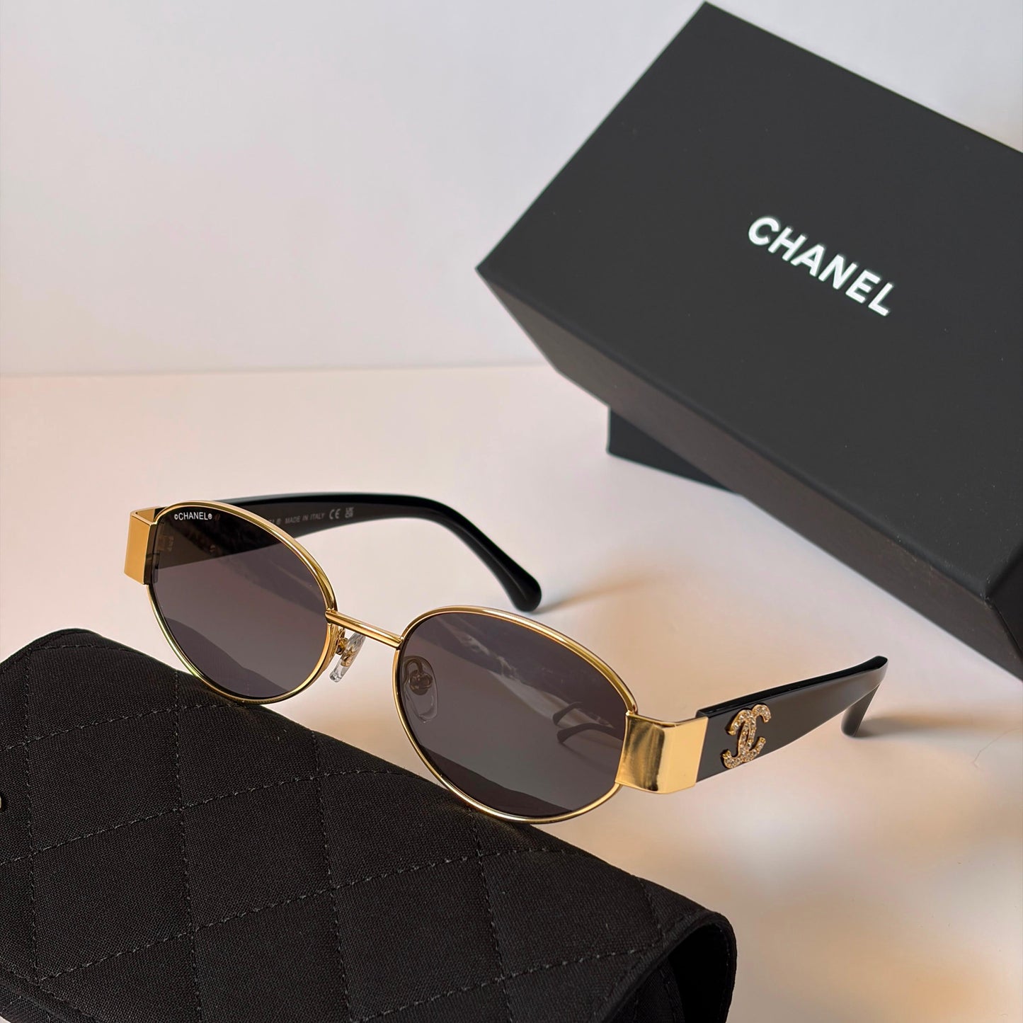Chanel Oval Sunglasses
