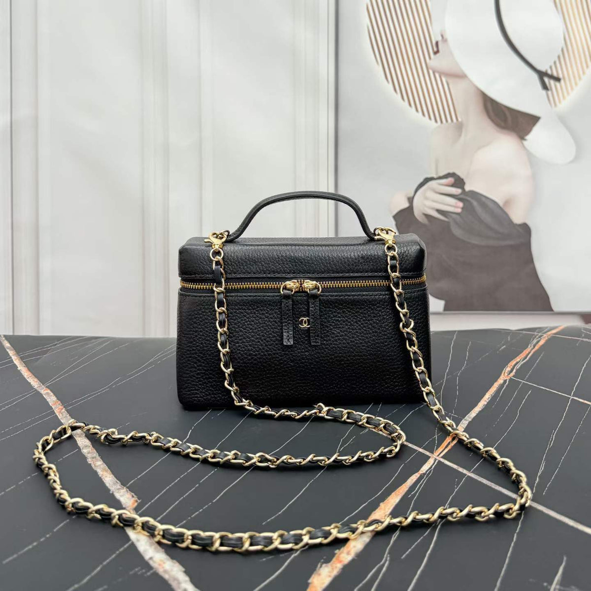 Chanel Large Vanity with Chain