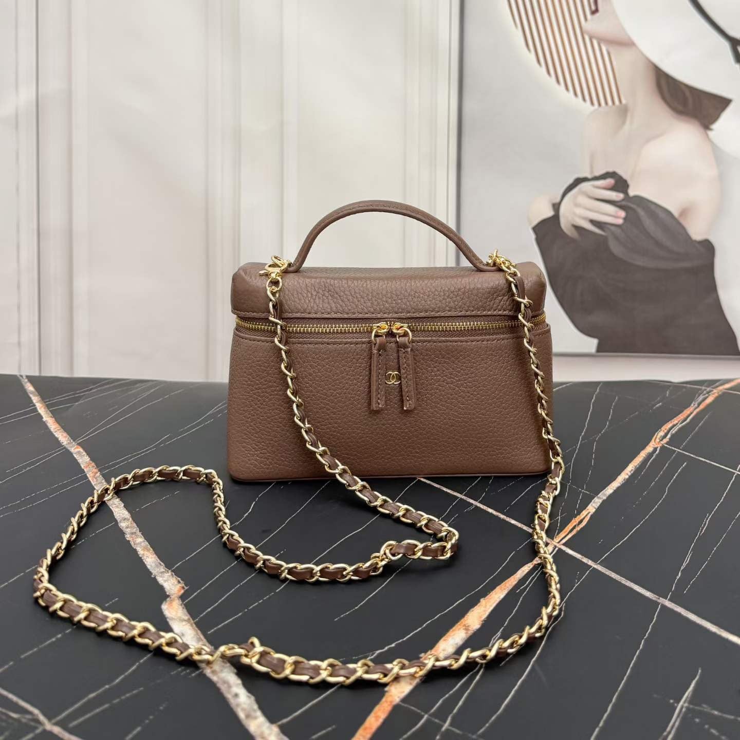Chanel Large Vanity with Chain