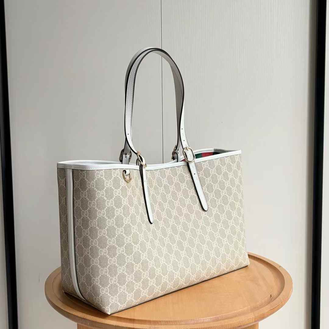 Gucci GG Emblem Tote Bag