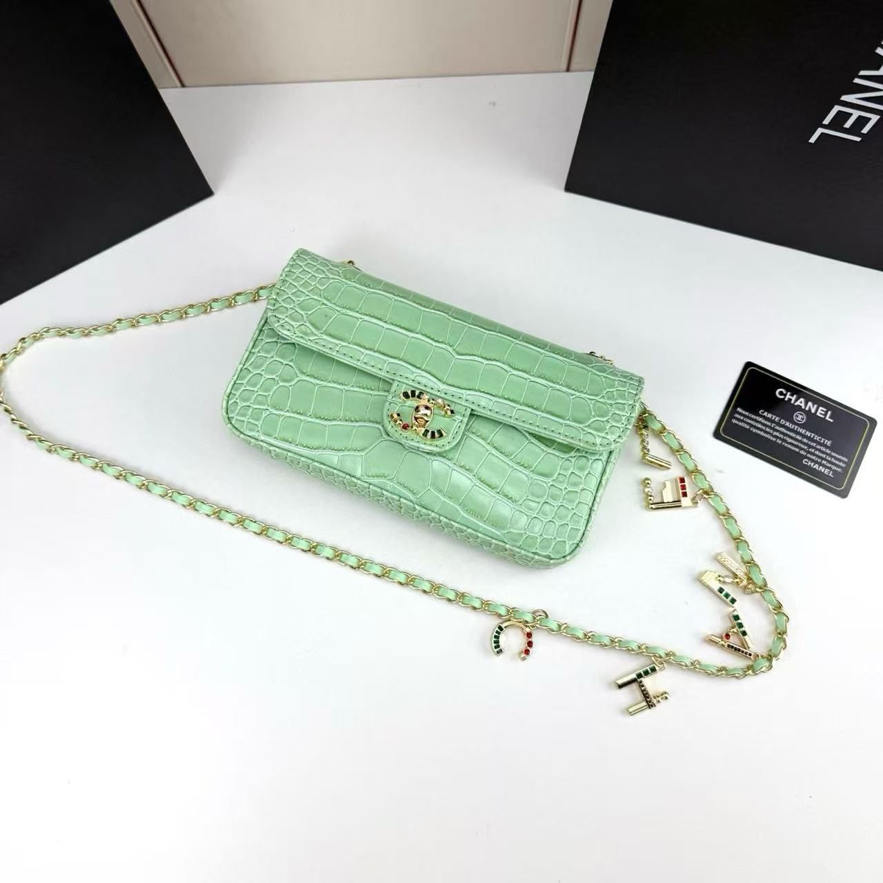 Chanel Turn Around Mini Flap Bag