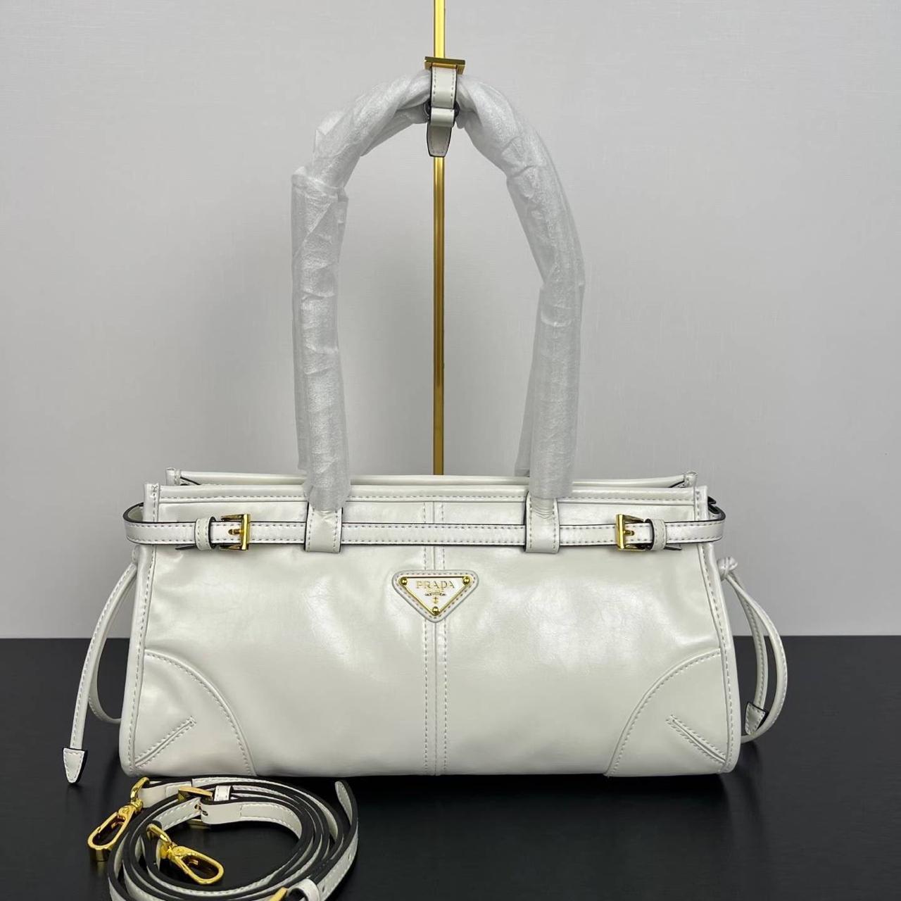 Prada Bonnie Medium Suede Handbag