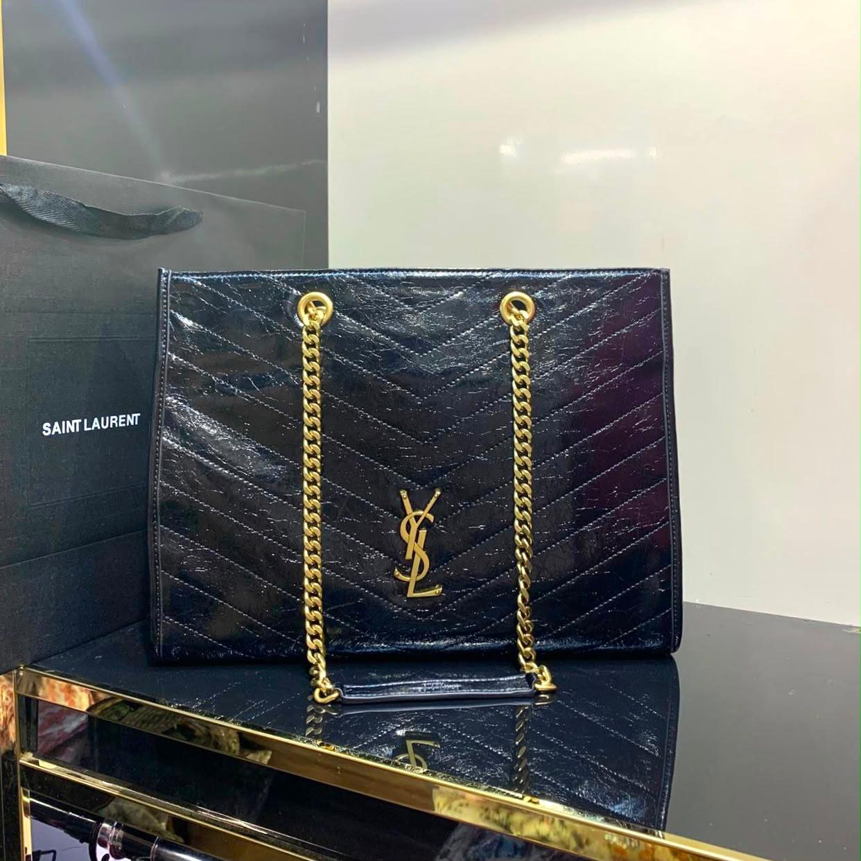 Saint Laurent Niki Shopping Tote