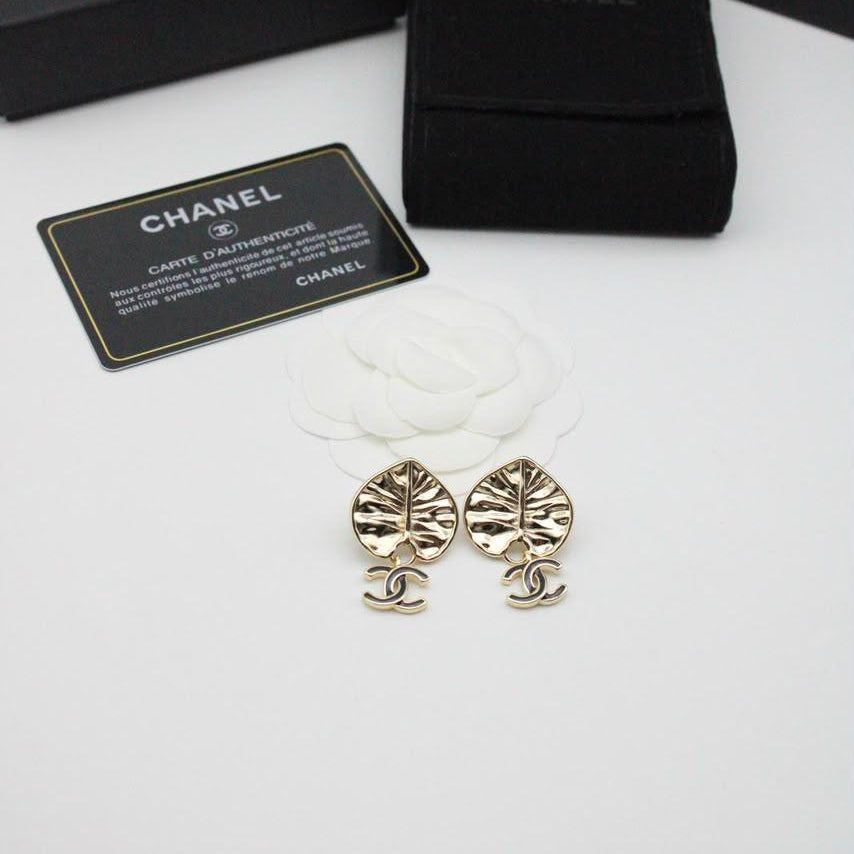 Chanel CC Costume Earrings