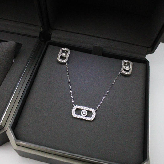 Messika So Move Pavé-Set Diamond Necklace