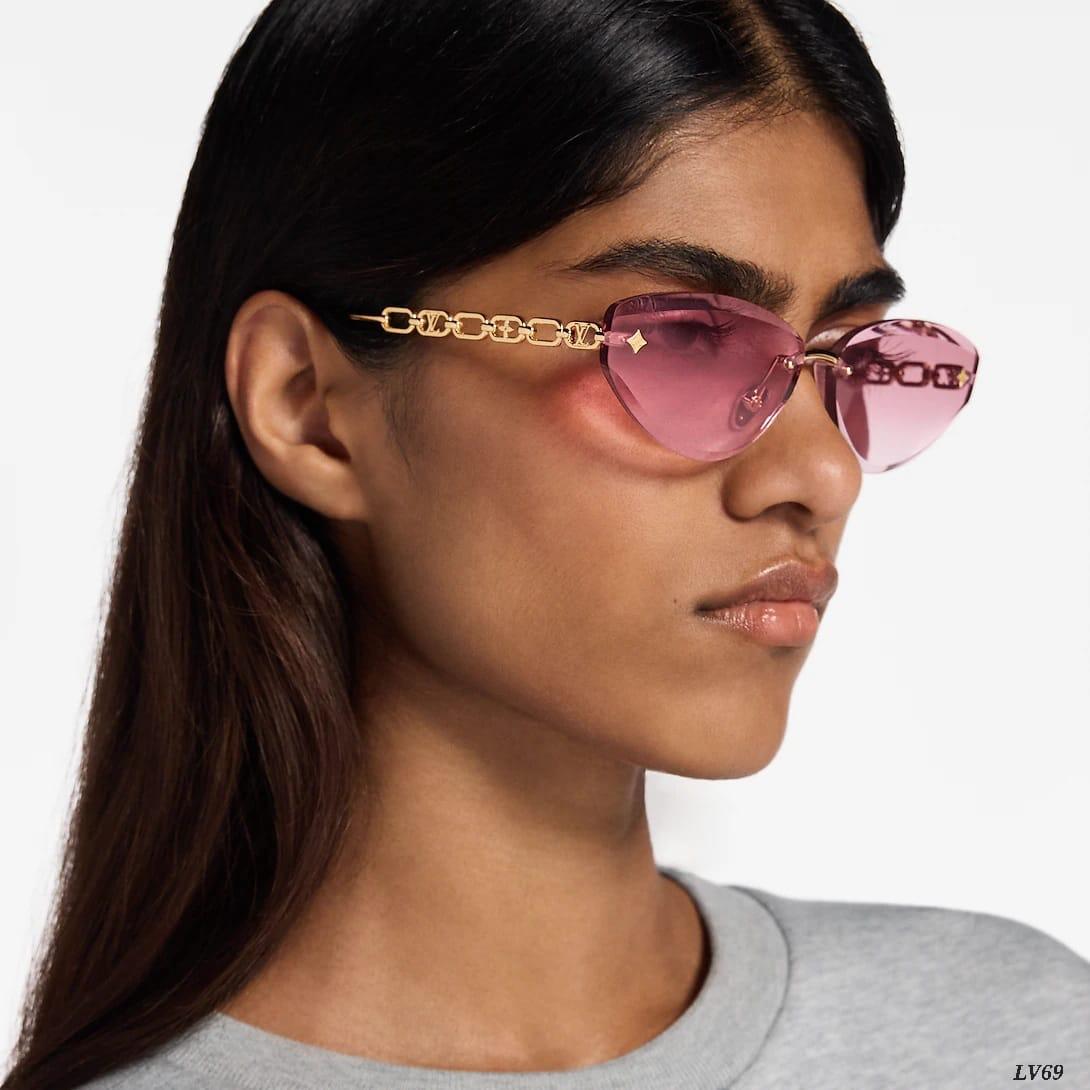 Louis Vuitton LV Jewel Low Cat Eye Sunglasses