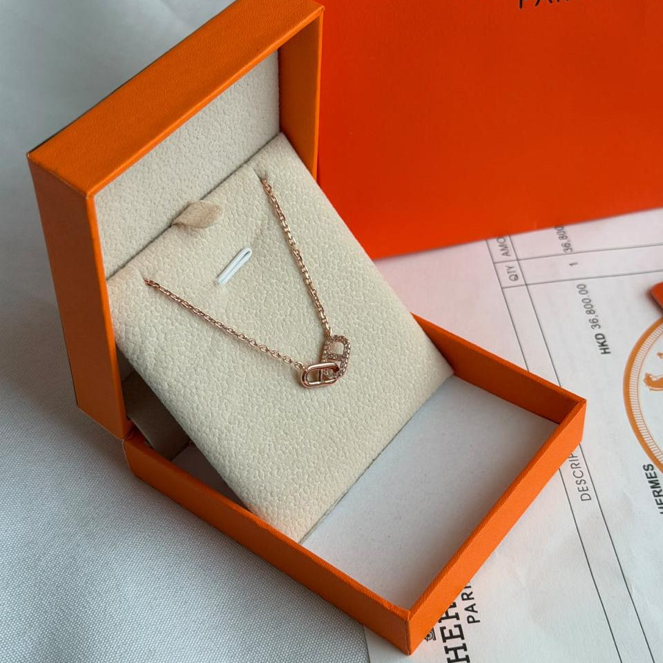 Hermès Finesse Pendant Necklace