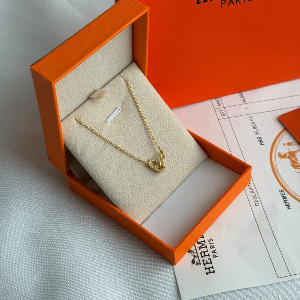 Hermès Finesse Pendant Necklace