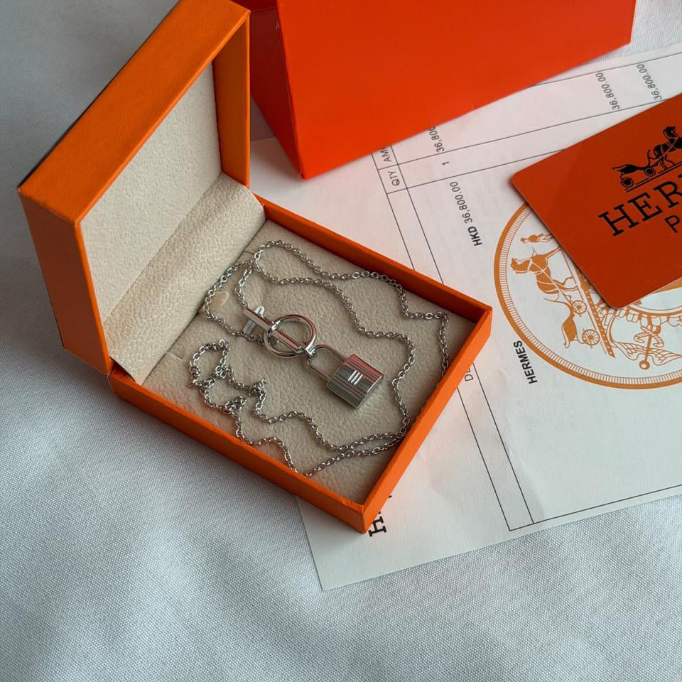 Hermès Kelly Cadenas Pendant Necklace