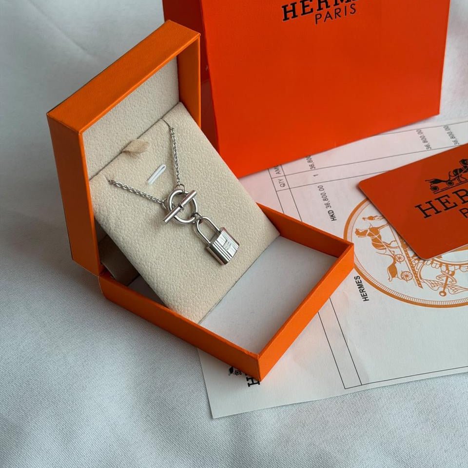 Hermès Kelly Cadenas Pendant Necklace