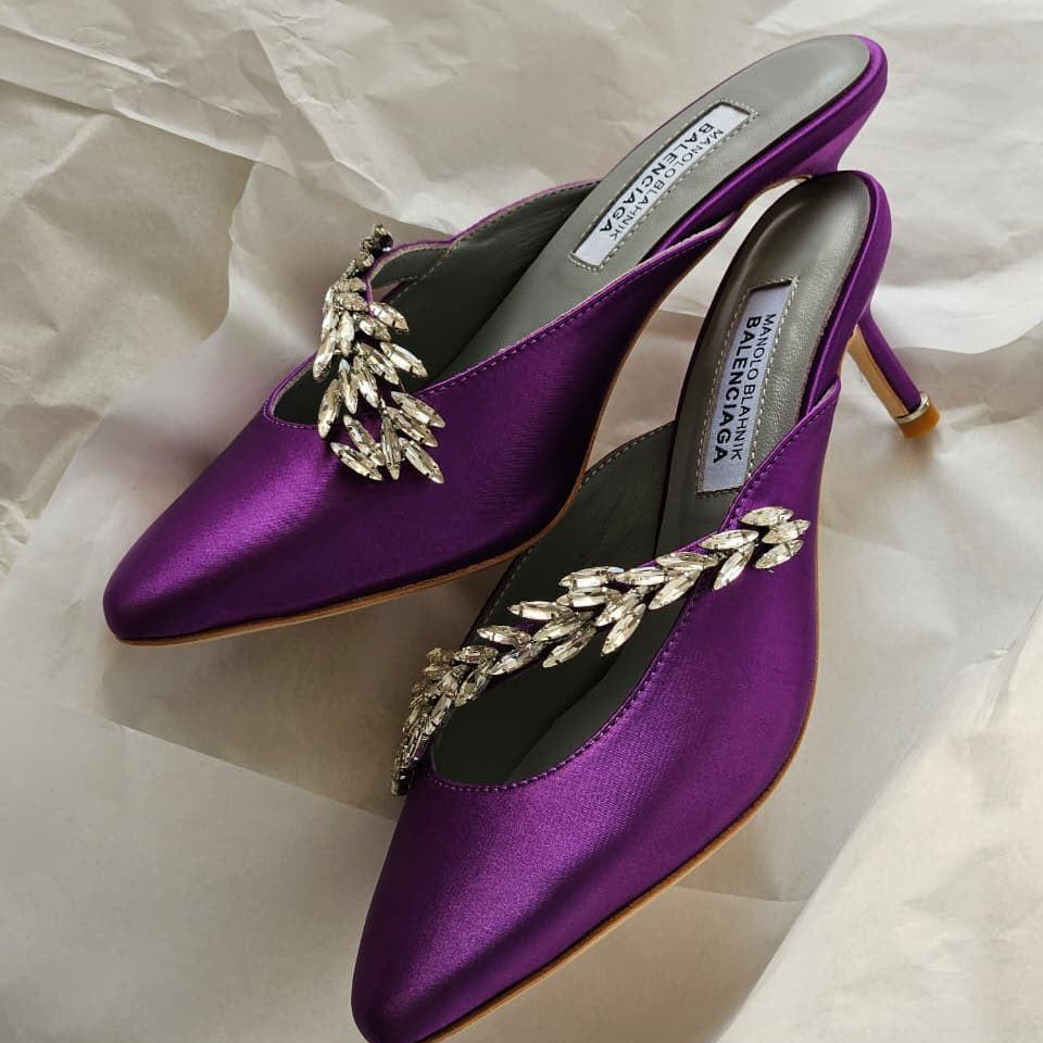 Balenciaga x Manolo Blahnik Mule